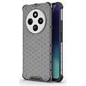 Back Case Cover for [ Mi Redmi 14C 5G / A4 5G / Poco C75 ] Honeycomb Pattern Polycarbonate Hard Bumper Case for [ Mi Redmi 14C 5G / A4 5G / Poco C75 ] - Black