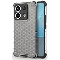 Back Case Cover for [ Mi Redmi Note 13 Pro 5G ] Honeycomb Pattern Polycarbonate Hard Bumper Case for [ Mi Redmi Note 13 Pro 5G ] - Black