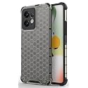 Back Case Cover for [ Mi Redmi Note 12 4G ] Honeycomb Pattern Polycarbonate Hard Bumper Case for [ Mi Redmi Note 12 4G ] - Black