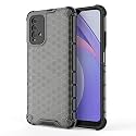 Back Case Cover for [ Mi Redmi 9 Power ] Honeycomb Pattern Polycarbonate Hard Bumper Case for [ Mi Redmi 9 Power ] - Black