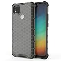 Back Case Cover for [ Mi Redmi 10A ] Honeycomb Pattern Polycarbonate Hard Bumper Case for [ Mi Redmi 10A ] - Black