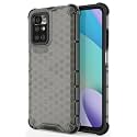 Back Case Cover for [ Mi Redmi 10 Prime ] Honeycomb Pattern Polycarbonate Hard Bumper Case for [ Mi Redmi 10 Prime ] - Black