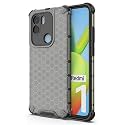 Back Case Cover for [ Mi Redmi A2 Plus / A2+ ] Honeycomb Pattern Polycarbonate Hard Bumper Case for [ Mi Redmi A2 Plus / A2+ ] - Black