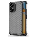 Back Case Cover for [ Mi Redmi 13C 4G / Poco C65 ] Honeycomb Pattern Polycarbonate Hard Bumper Case for [ Mi Redmi 13C 4G / Poco C65 ] - Black