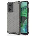 Back Case Cover for [ Mi Redmi 11 Prime 5G ] Honeycomb Pattern Polycarbonate Hard Bumper Case for [ Mi Redmi 11 Prime 5G ] - Black