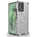 Back Case Cover for [ Poco X5 5G ] Honeycomb Pattern Polycarbonate Hard Bumper Case for [ Poco X5 5G ] - Transparent