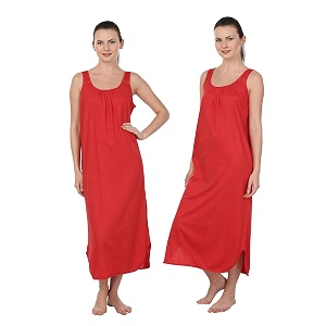 blazon women39s cotton hosiery solid maxi nighty slip pack of 2 available sizes s m l xl 2xl 3xl 4xl 5xl
