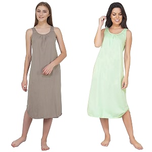 blazon women39s cotton hosiery solid maxi nighty slip pack of 2 available sizes s m l xl 2xl 3xl 4xl 5xl