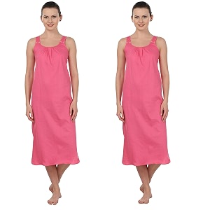 blazon women39s cotton hosiery solid maxi nighty slip pack of 2 available sizes s m l xl 2xl 3xl 4xl 5xl