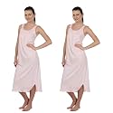 BLAZON Women's Cotton Hosiery Solid Maxi Nighty Slip (Pack of 2) Available Sizes: S, M, L, XL, 2XL, 3XL, 4XL, 5XL