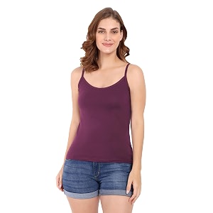 blazon womens cotton hosiery bae strappy top