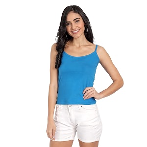 blazon womens cotton hosiery bae strappy top