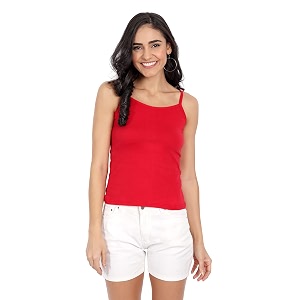 blazon womens cotton hosiery bae strappy top