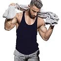THE BLAZZE 0001 Men's Gym Tank Gym Tank Stringer Tank Tops for Men Gym Vest for Men Sleeveless Bodybuilding Gym Tank Tops for Men