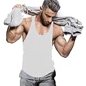 THE BLAZZE 0001 Men's Gym Tank Gym Tank Stringer Tank Tops for Men Gym Vest for Men Sleeveless Bodybuilding Gym Tank Tops for Men