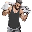 THE BLAZZE 0001 Men's Gym Tank Gym Tank Stringer Tank Tops for Men Gym Vest for Men Sleeveless Bodybuilding Gym Tank Tops for Men
