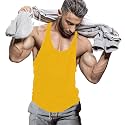 THE BLAZZE 0001 Men's Gym Tank Gym Tank Stringer Tank Tops for Men Gym Vest for Men Sleeveless Bodybuilding Gym Tank Tops for Men
