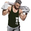 THE BLAZZE 0003 Men's Beast Gym Tank Gym Tank Stringer Tank Top for Men Gym Vest for Men Sleeveless Bodybuilding Gym Tank Tops for Men
