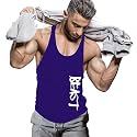 THE BLAZZE 0003 Men's Beast Gym Tank Gym Tank Stringer Tank Top for Men Gym Vest for Men Sleeveless Bodybuilding Gym Tank Tops for Men
