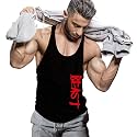 THE BLAZZE 0003 Men's Beast Gym Tank Gym Tank Stringer Tank Top for Men Gym Vest for Men Sleeveless Bodybuilding Gym Tank Tops for Men