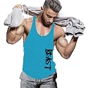 THE BLAZZE 0003 Men's Beast Gym Tank Gym Tank Stringer Tank Top for Men Gym Vest for Men Sleeveless Bodybuilding Gym Tank Tops for Men