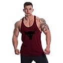 THE BLAZZE 0052 Men's Tank Tops Muscle Gym Bodybuilding Vest Fitness Workout Train Stringer's