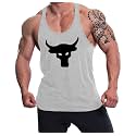 THE BLAZZE 0052 Men's Tank Tops Muscle Gym Bodybuilding Vest Fitness Workout Train Stringer's