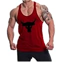 THE BLAZZE 0052 Men's Tank Tops Muscle Gym Bodybuilding Vest Fitness Workout Train Stringer's
