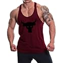 THE BLAZZE 0052 Men's Tank Tops Muscle Gym Bodybuilding Vest Fitness Workout Train Stringer's