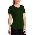 THE BLAZZE 1359 Women's Basic Regular Round Neck Dry Fit Jersy Workout Top Gym Sports T-Shirt