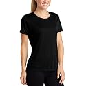 THE BLAZZE 1359 Women's Basic Regular Round Neck Dry Fit Jersy Workout Top Gym Sports T-Shirt