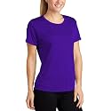 THE BLAZZE 1359 Women's Basic Regular Round Neck Dry Fit Jersy Workout Top Gym Sports T-Shirt