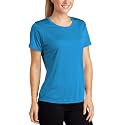 THE BLAZZE 1359 Women's Basic Regular Round Neck Dry Fit Jersy Workout Top Gym Sports T-Shirt