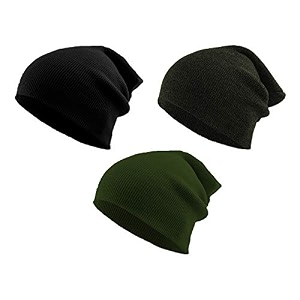 the blazze 2015 winter beanie cap for men and women pack of 3 pack of 3 blackdarkgreygreen