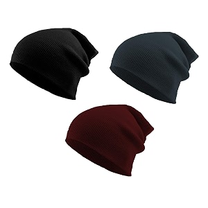 the blazze 2015 winter beanie cap for men and women pack of 3 pack of 3 blacknavymaroon