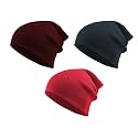 THE BLAZZE 2015 Winter Beanie Cap for Men and Women Pack Of 3 (Pack Of 3, Maroon,Navy,pink)