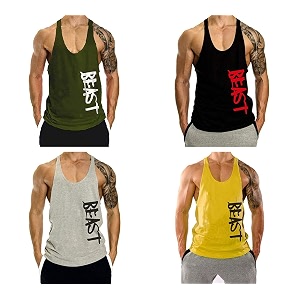 the blazze men39s beast tank tops muscle gym bodybuilding vest fitness workout train stringers