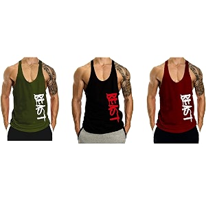 THE BLAZZE Mens Beast Tank Tops Muscle
