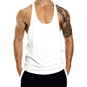 the blazze men39s blank stringer y back bodybuilding gym tank tops