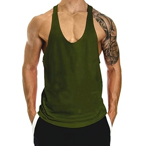 the blazze men39s blank stringer y back bodybuilding gym tank tops
