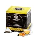BlendArt Teas - Lemon Balm Herbal Tea - 15 Count - Pyramid Tea Bag | Relive Stres- Lemon Balm Herbal Tea | Reduces Bloating | Refreshing Flavour - Leaf Based - Caffeine Free | Ziplock Pouch