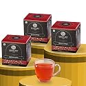 Blendart Hibiscus Tea With Cinnamon | Hibiscus Tea Bags | Herbal Hibiscus Iced Tea | Pack of 3, 15 Tea Bags Each