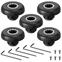 Blender Drive Socket Compatible with Vitamix, 5 Pack Drive Socket Replacement 891 802 15546 15547 Compatible with Vitamix Professional Series, Allen Wrench Included