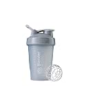 BlenderBottle Classic V1 Plastic Shaker Bottle 20 oz Pebble Grey