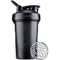 BlenderBottle Classic V2 Plastic Shaker Bottle 20 oz Black