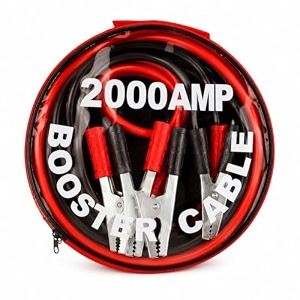 blendura 2000 amp heavy duty car battery booster jumper cable