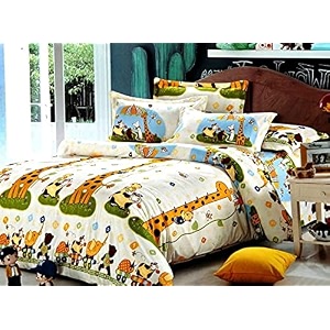 glace cotton single bed reversable babies amp kids comforter200 gsmsize-60x90 inches giraffe