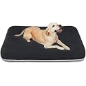 Blessing Magic Dog Extra Large Dog Bed Orthopedic Pet Beds Jumbo Crate Pad Mat Washable Anti Slip Bottam Dog Sleeping Mattress with Removable Cover (Dark Gray, M)