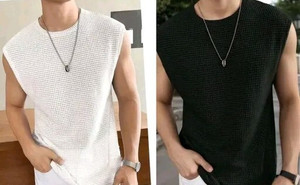 BlessingFashion Men Vest