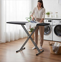 blessy by Blessy High Quality Ironing Board/Table with Iron Holder, Foldable & Adjustable Ironing Board